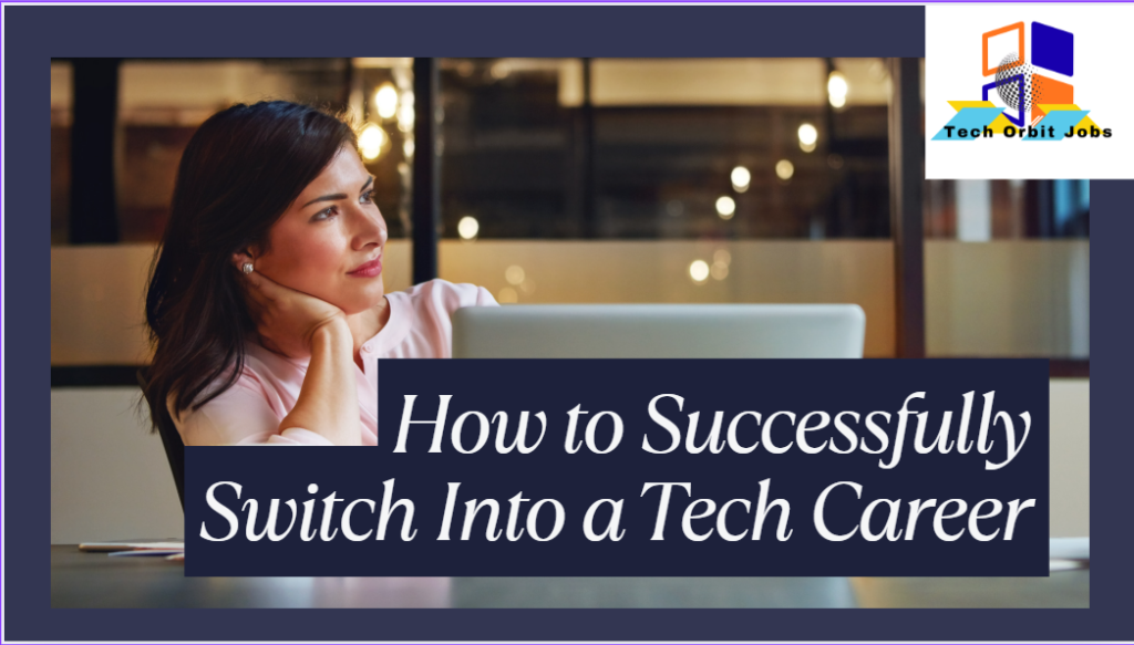 A professional looking to switch into a tech career