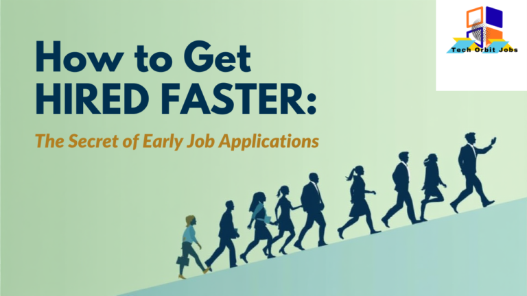 Job seekers who apply faster application strategy get hired quickly